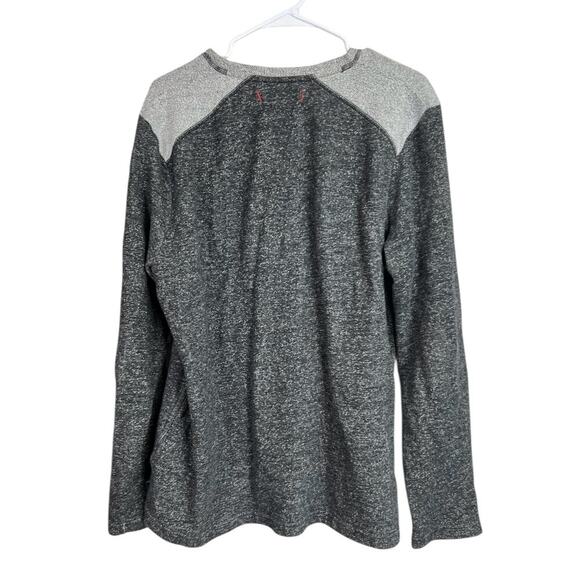 Tommy Bahama Men's Sweater Large Long Sleeve Gray Fleece Lined - Picture 10 of 10